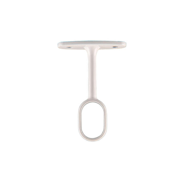Pack De 5 Unidades - Soporte Armario Central Ovalado Blanco (1 Ud) Cintacor - Storplanet