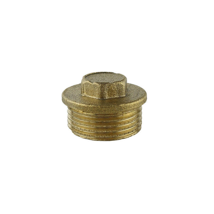 Pack De 5 Unidades - Tapón Macho De 1/2" Latón Aqua Control