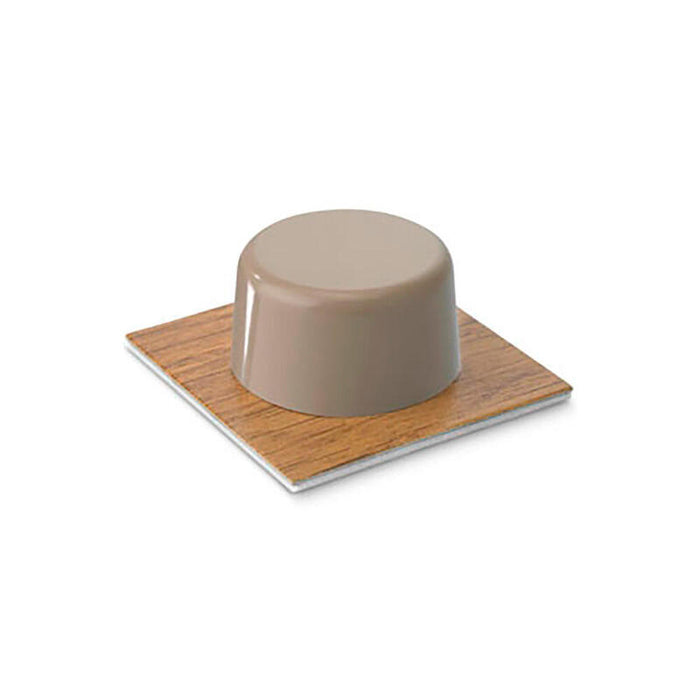 Pack De 5 Unidades - Tope Adhesivo Parquet Beige (Blister 2 Unid.) Inofix