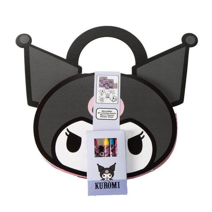 Pack De 6 Unidades - Album Actividades Coloreable Kuromi Hello Kitty
