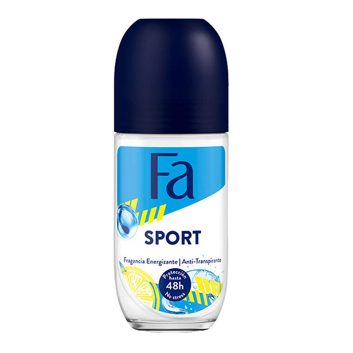 Pack De 6 Unidades - Desodorante Fa Sport Roll-On 50ml