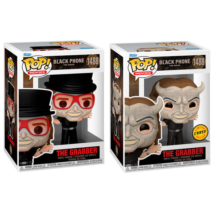 Pack De 6 Unidades - Figura Pop Black Phone The Grabber 5 + 1 Chase