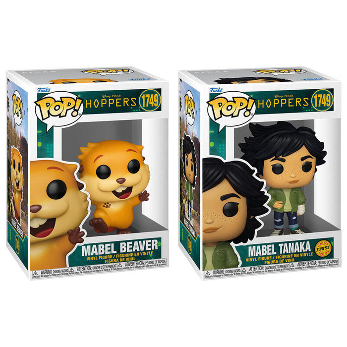 Pack De 6 Unidades - Figura Pop Disney Hoppers Mabel Beaver - Mabel Tanaka 5 + 1 Chase