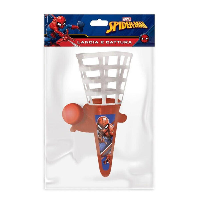 Pack De 6 Unidades - Juego Lanza Y Atrapa Spiderman Marvel