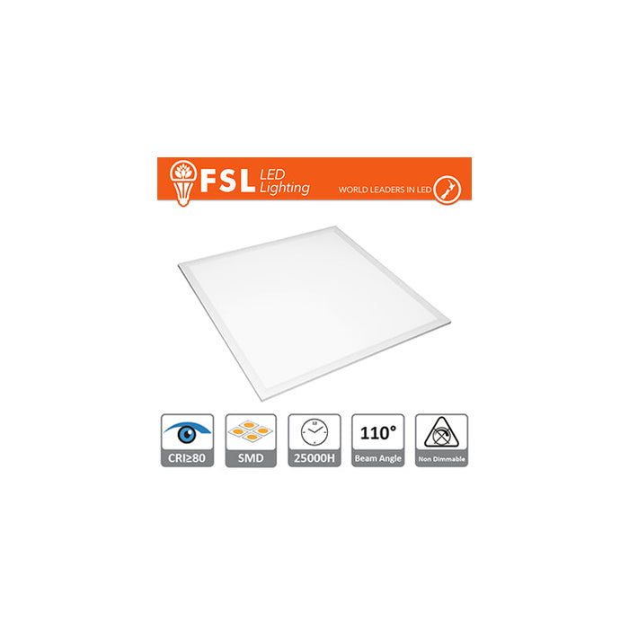 Pack De 6 Unidades Led Panel 60x60cm - 48w 4000k 3700lm Cri80