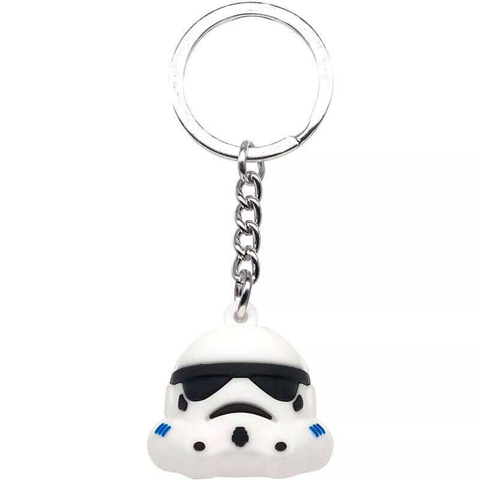 Pack De 6 Unidades - Llavero 3d Stormtrooper Star Wars 6cm