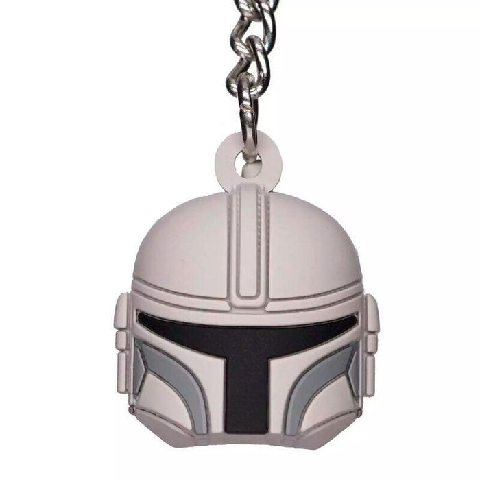 Pack De 6 Unidades - Llavero 3d The Mandalorian Star Wars 6cm