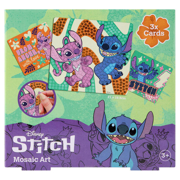 Pack De 6 Unidades - Mosaico Goma Eva Stitch Disney