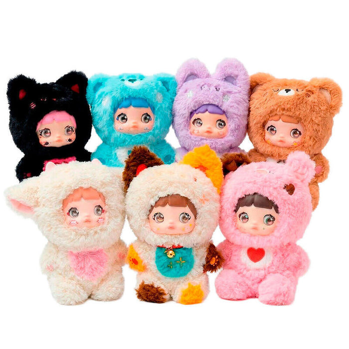 Pack De 6 Unidades - Muñeco Peluche Sorpresa Blind Box Loveliness Never Ends Series Nommi 20cm Surtido