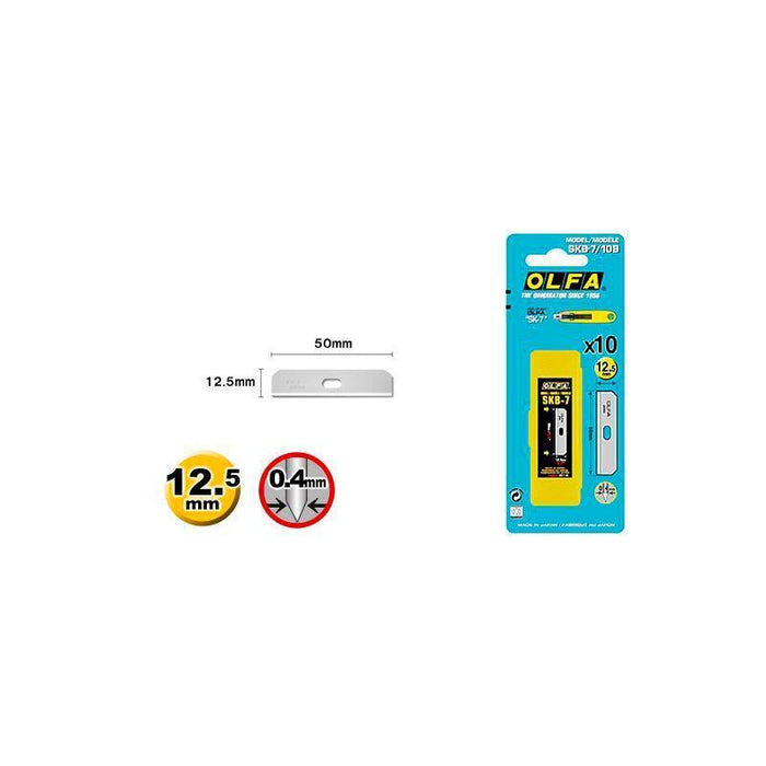 Pack De 6 Unidades Olfa Repuesto Cutter Cortadores De 12,5 Mm / Cuchilla Fracturable