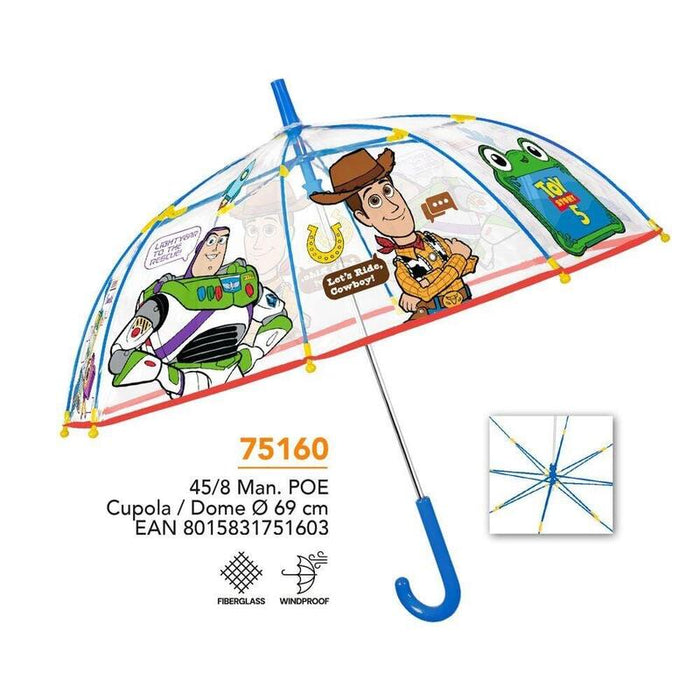 Pack De 6 Unidades - Paraguas Manual Toy Story Disney 45cm