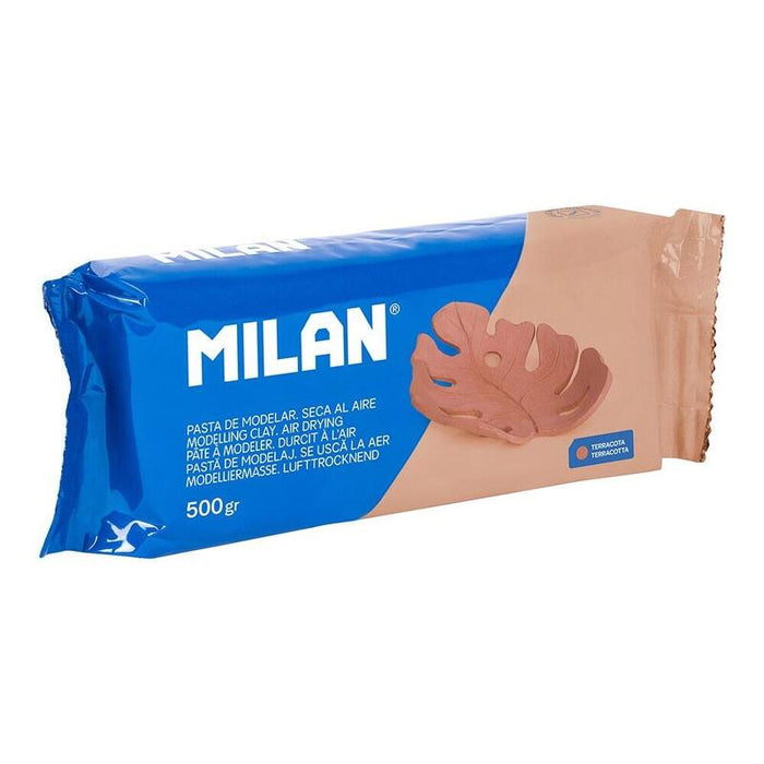 Pack De 6 Unidades - Pasta Para Modelar Seca Al Aire 500 G, Terracota