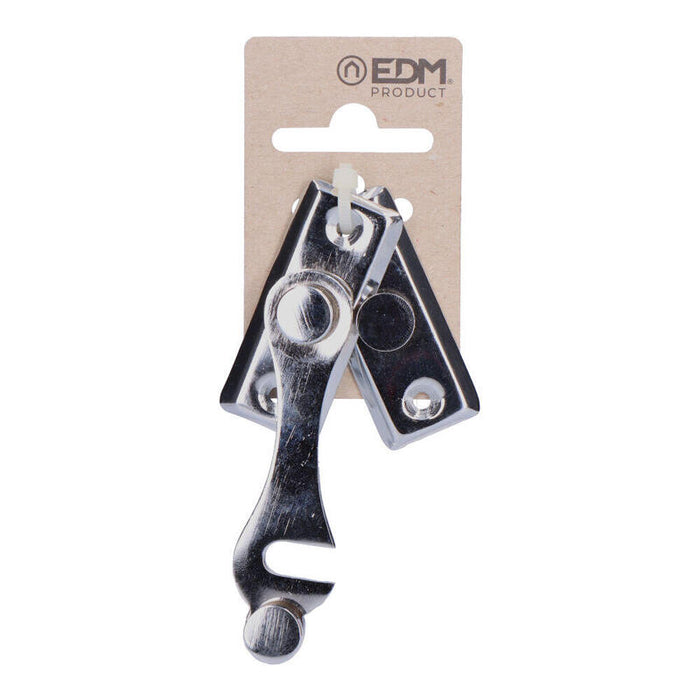 Pack De 6 Unidades - Pestillo Derecho Hierro Cromo 4cm