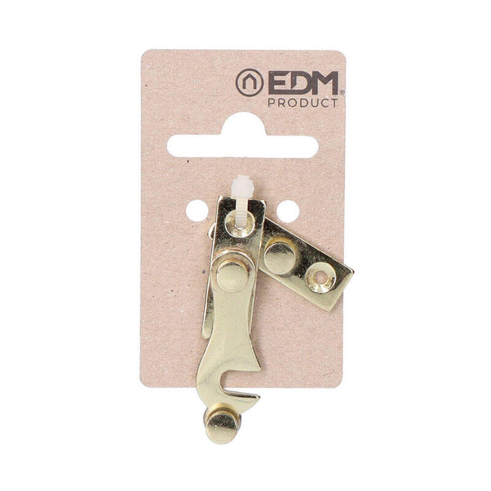 Pack De 6 Unidades - Pestillo Derecho Hierro Latón 4cm