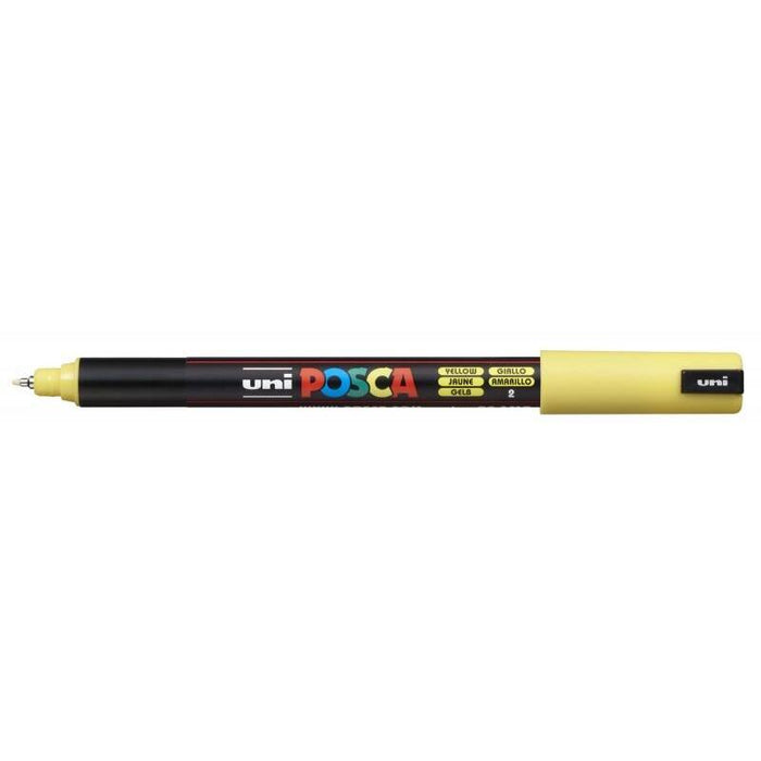 Pack De 6 Unidades Posca Pc-1mr Marcador De Pintura - Punta Roller De Fibra 0.7mm - Linea Extrafina - Tinta Pigmentada