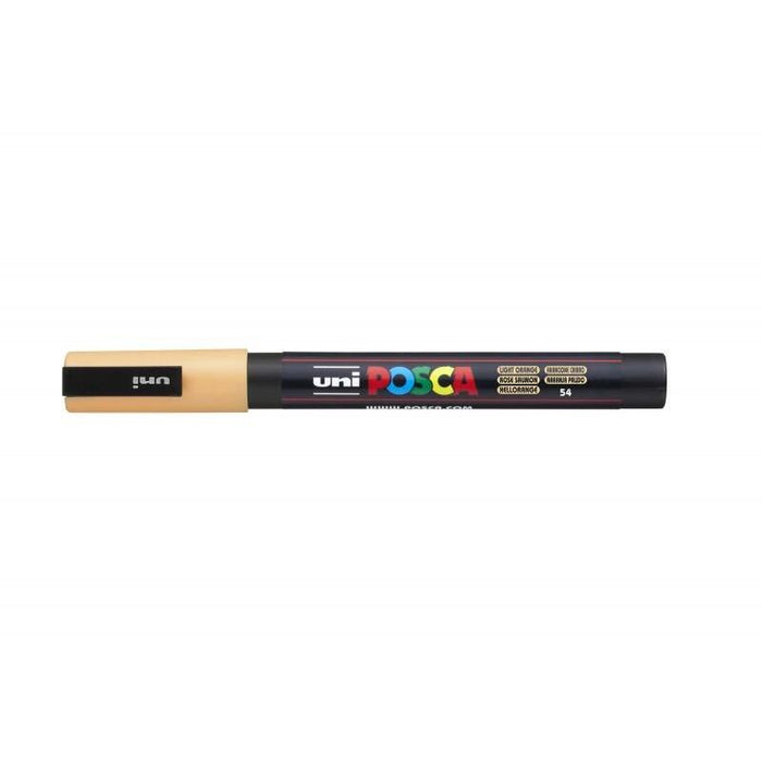 Pack De 6 Unidades Posca Pc-3m Marcador De Pintura - Punta Conica De Poliester 0.9-1.3mm - Tinta Base Al Agua -
