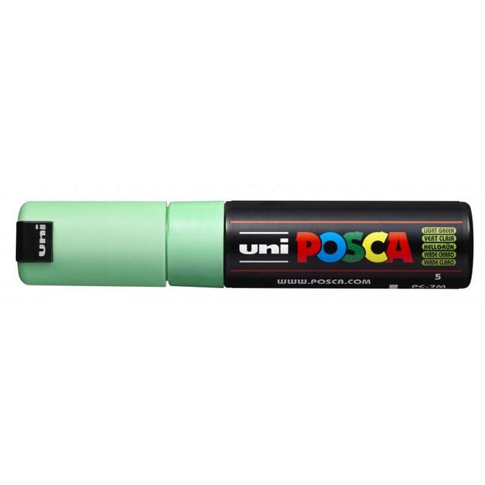 Pack De 6 Unidades Posca Pc-7m Marcador De Pintura - Punta De Bala 4.5-5.5mm - Tinta Base Al Agua - Resistente A La Luz