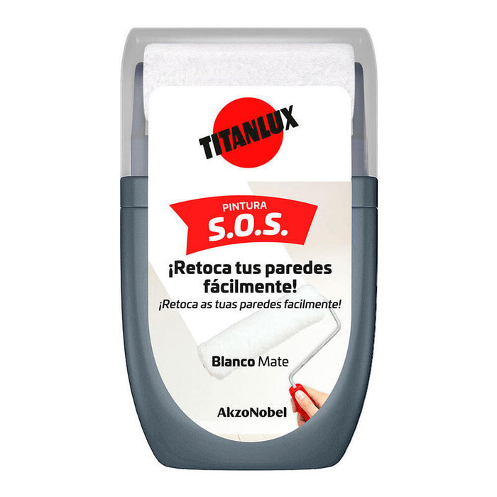 Pack De 6 Unidades - Retoques Sos Blanco Mate 0,030 L