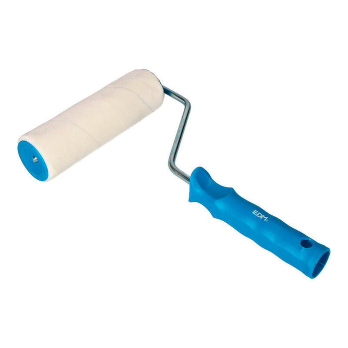 Pack De 6 Unidades - Rodillo Profesional De Lana 18cm Pelo Corto Especial Para Barnices Y Pinturas Para Suelos. Edm