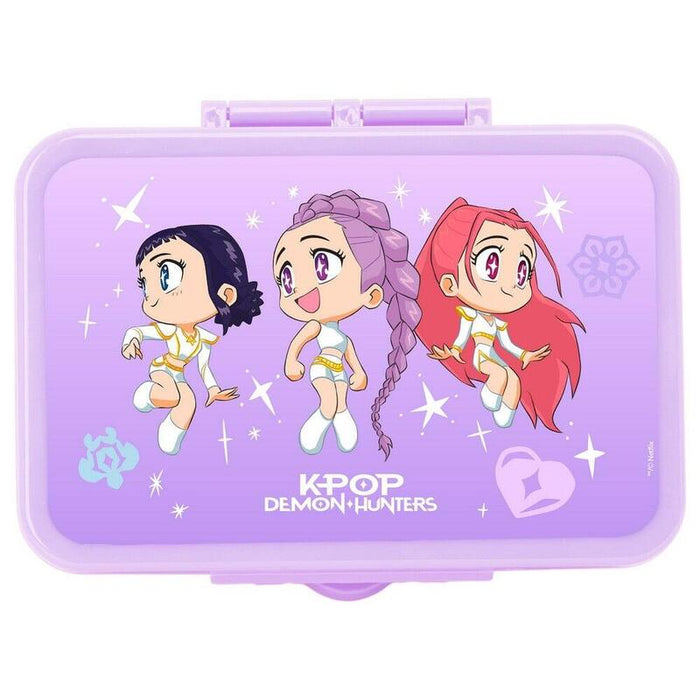 Pack De 6 Unidades - Sandwichera Chibi Kpop Demon Hunters 850ml