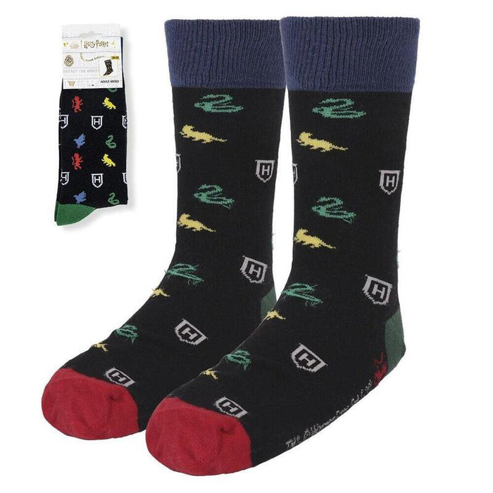 Pack De 6 Unidades - Set Calcetines Harry Potter Adulto