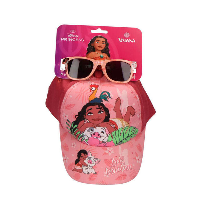 Pack De 6 Unidades - Set Gorra + Gafas Sol Vaiana Moana Disney