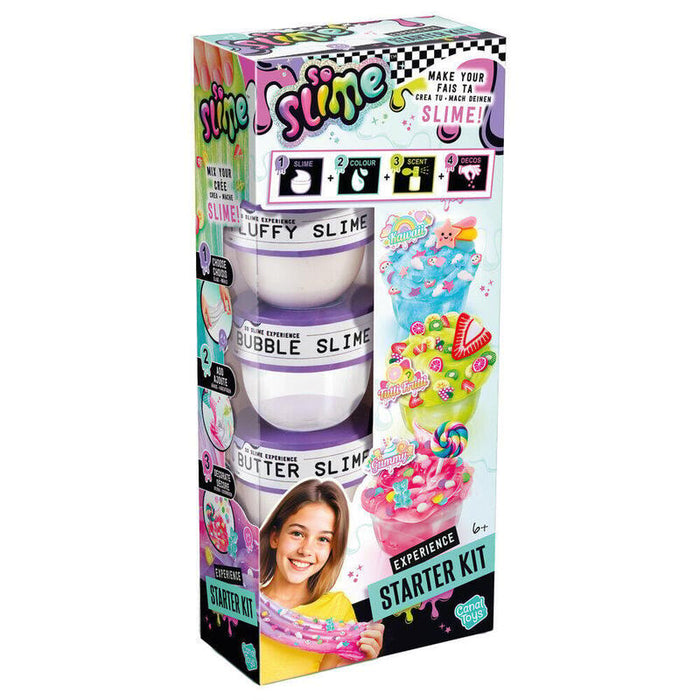 Pack De 6 Unidades - Set Inicio Slime Texturas Mixtas Slime