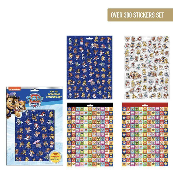 Pack De 6 Unidades - Set Pegatinas Patrulla Canina Paw Patrol