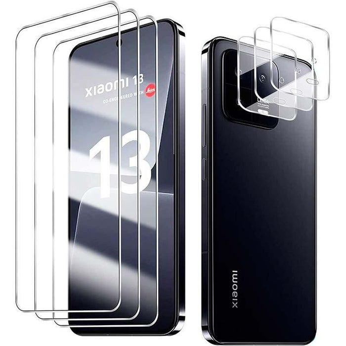 Pack De Accesorios Xiaomi 13 Con 3 Protectores De Pantalla + 3 Protectores De Cámara