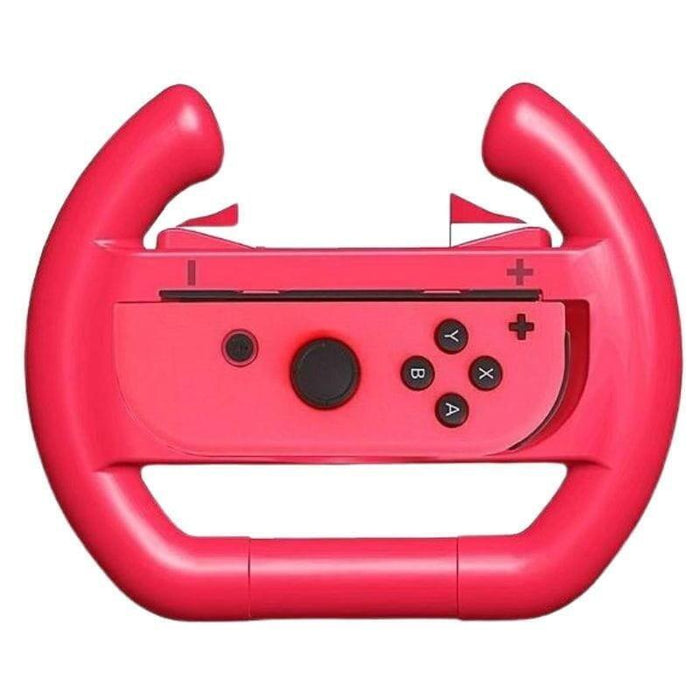 Pack De Volantes Para Joy-Con De N-Switch / Switch Oled Dobe Tns-852b Rojo Y Azul