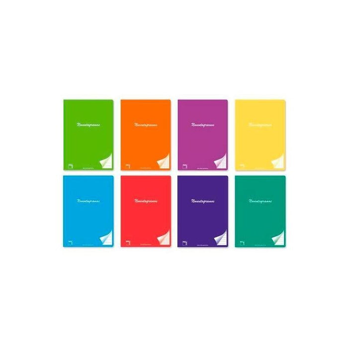 Pacsa Libreta Noventagramos 48 Hojas Liso Cartulina Plastificada A5+ 90gr 8 C/Surtidos -6u-
