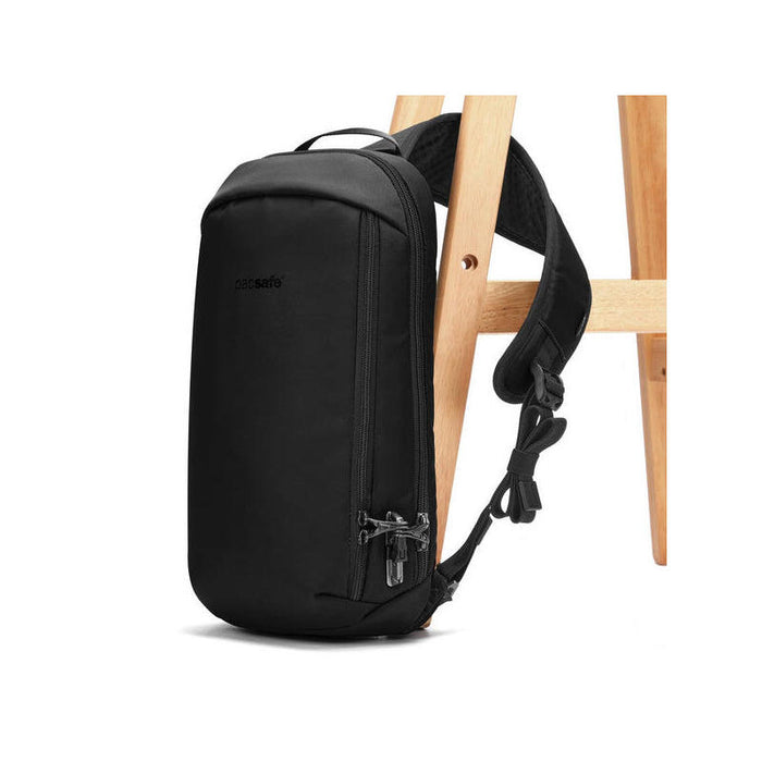 Pacsafe V Tech Sling Jet Schwarz