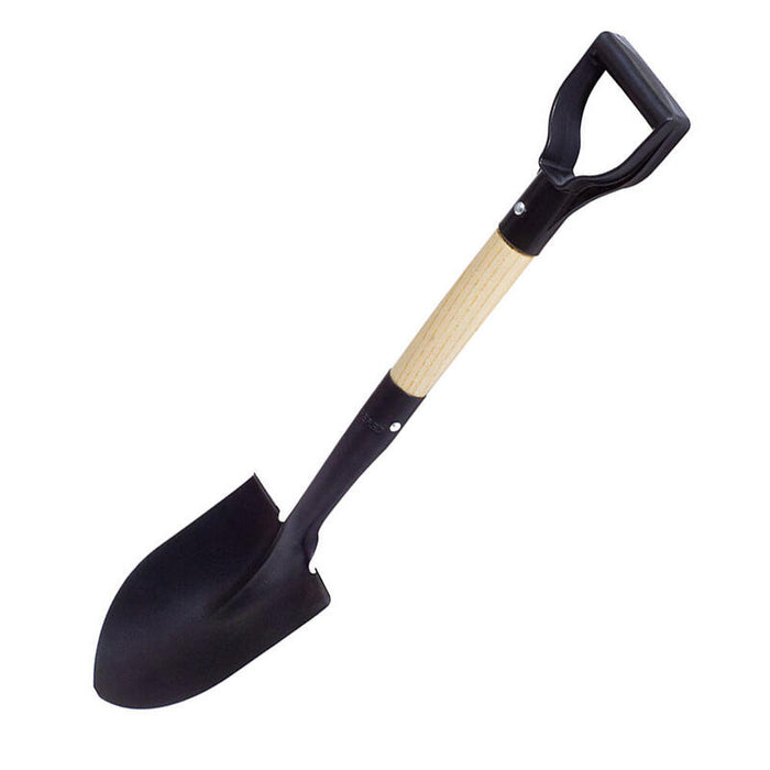 Pala De Acero Con Mango De Madera. Stocker