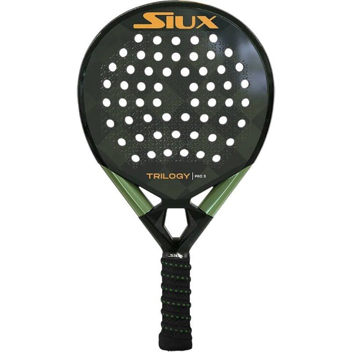 Pala De Pádel Siux Trilogy Pro 5 2025 (Patty Llaguno) Negra Y Verde