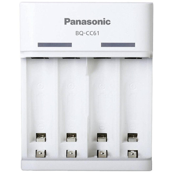 Panasonic Eneloop Cargador Básico Usb Bq-Cc61 Sin Baterías