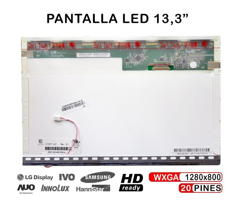 Pantalla Lcd De 13.3" Para Portátil Apple Macbook A1181-Mb062Ll/A 13.3"