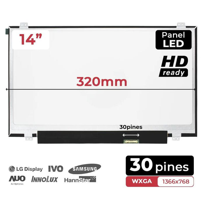Pantalla Led De 14" Para Portátil Dell Latitude E5470