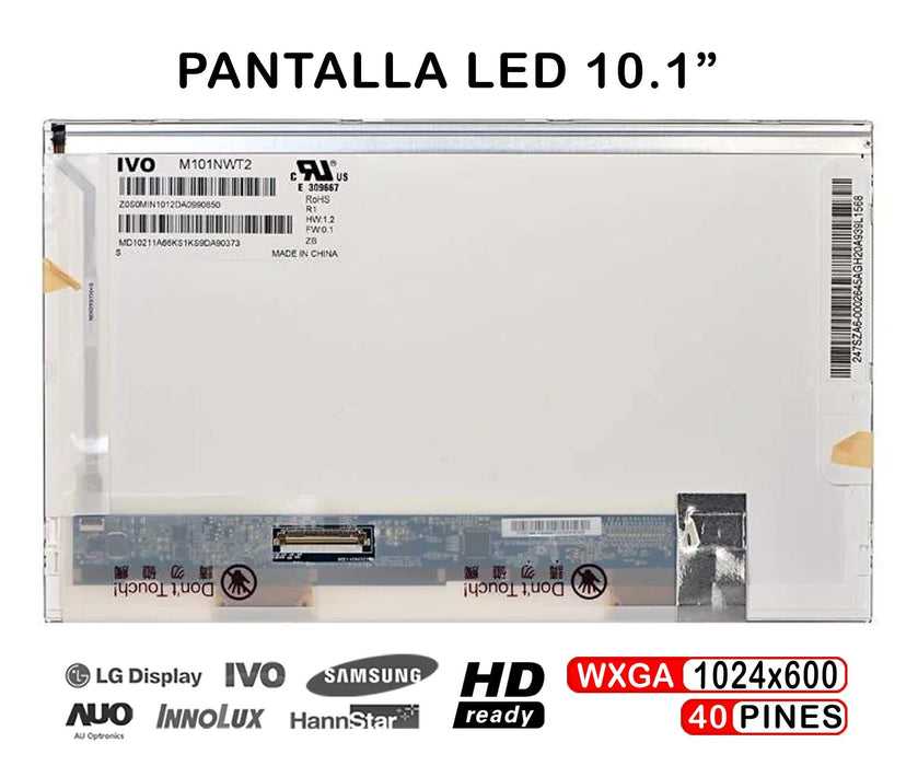 Pantalla Led De 10.1" Para Portátil Lenovo Thinkpad X100E
