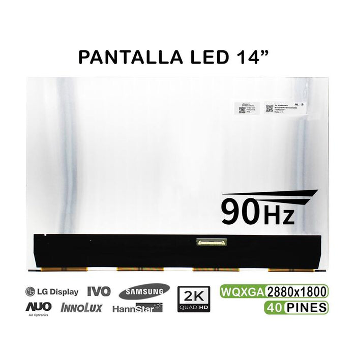 Pantalla Oled De 14" Para Portátil Atna40yk07 90hz 2880x1800