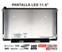 Pantalla Para Portátil Asus Eeebook E202 R205 E202S E202Sa R205T R205Ta Series