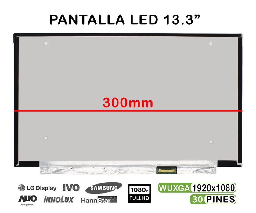 Pantalla Led De 13.3" Para Portátil Hp Elitebook 830 G6 B133Han05.8 Lp133Wf4(Sp)(B1)