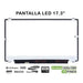 Pantalla Led De 17.3" Para Portátil Ltn173Hl01-901