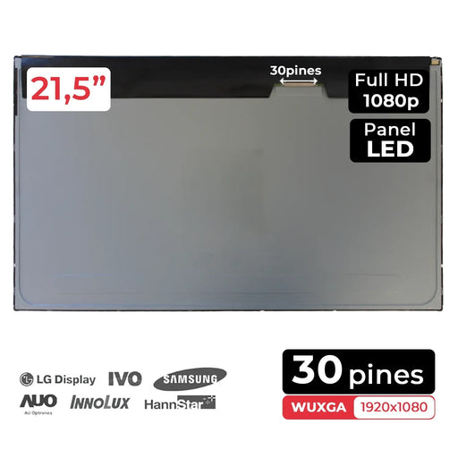 Pantalla Led De 21.5" Para Portátil Mv215Fhm-N30 1920X1080 30 Pines