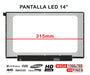 Pantalla Led Mate De 14" Para Portátil N140Bga-Ea4