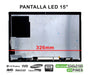 Pantalla Táctil Retina De 15" Microsoft Surface Book 2 Lp150Qd1-Spa1 60 Pin