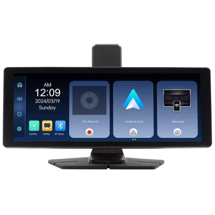 Pantalla Táctil Universal Swm V5311 10.26 Pulgadas Carplay/Android Auto Inalámbrico Dash Cam Integrada Negro