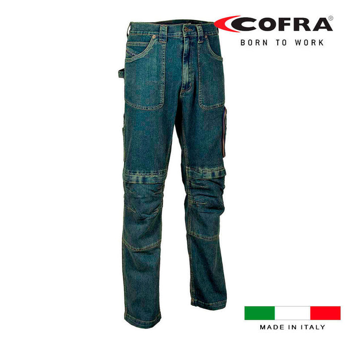 Pantalon Dortmund Azul Marino Cofra Talla 40
