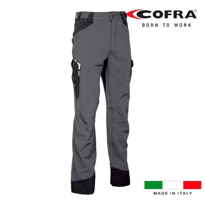 Pantalon Hagfors Gris Oscuro Negro Cofra Talla 50