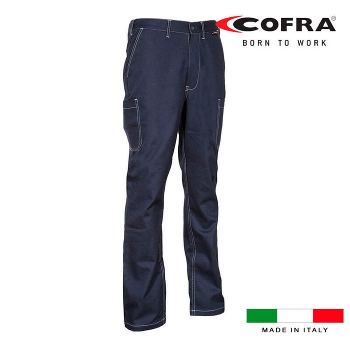 Pantalon Lesotho Azul Marino Cofra Talla 44
