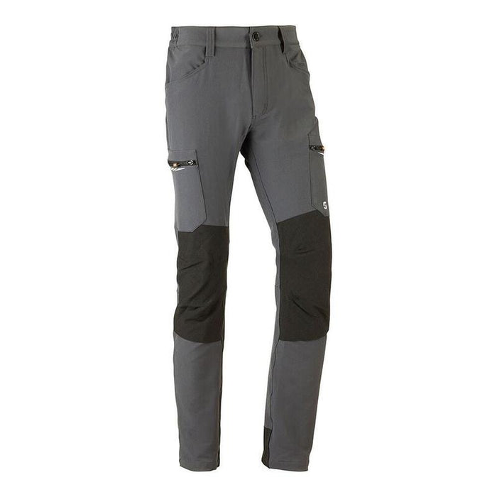 Pantalón Multibolsillo Elástico Dynamic Gris, Talla M